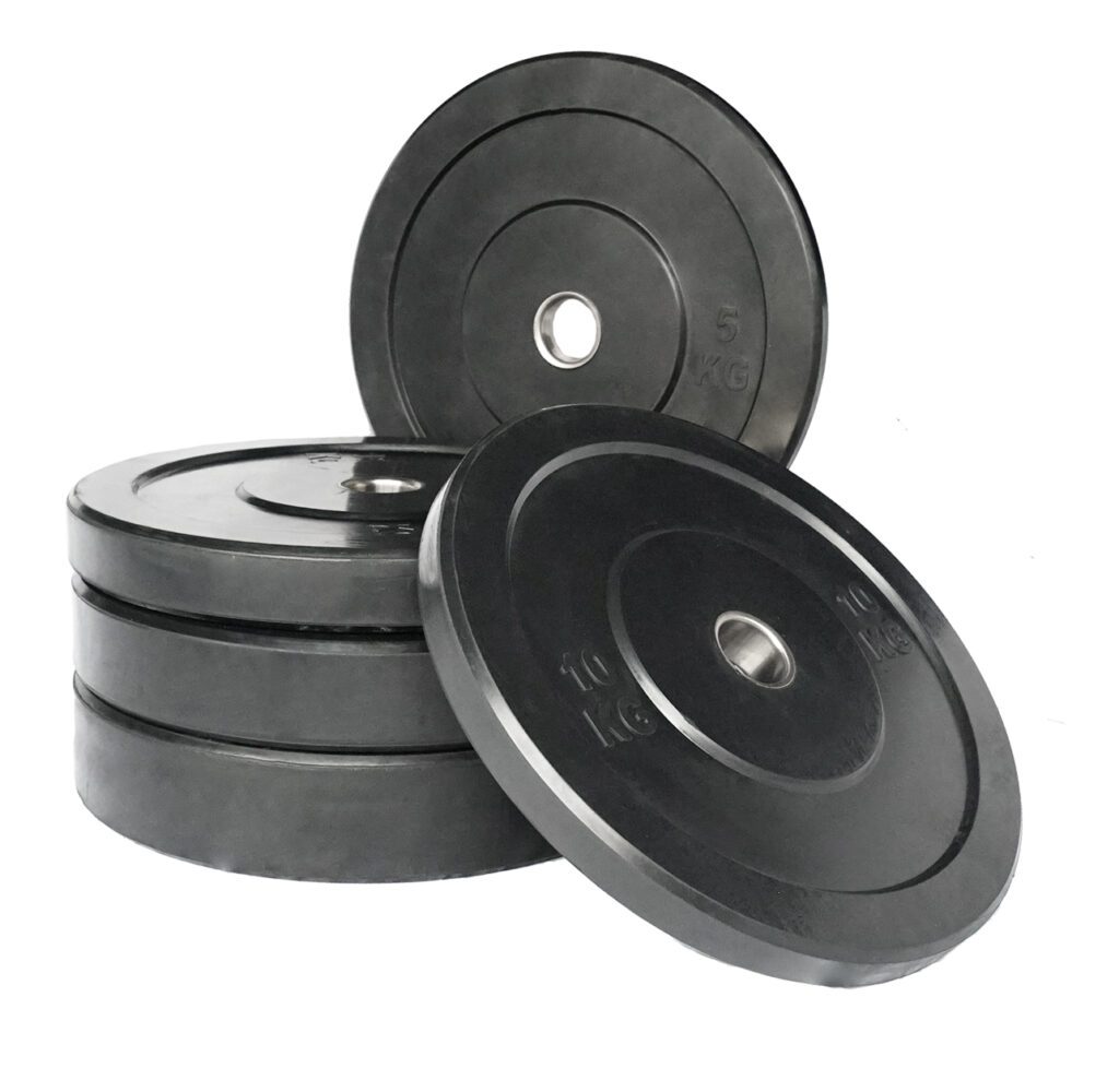 Black Rubber Bumper Plates | Absolute Performance