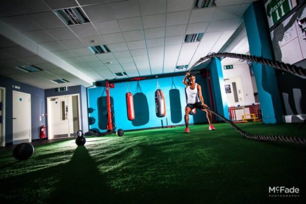 Design & installation of Edge Gym, a commercial training and fitness centre in Leeds