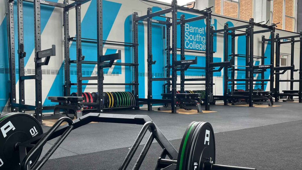 Barnet College Gym Installation completed