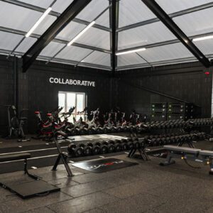 NUFC Academy gym installation