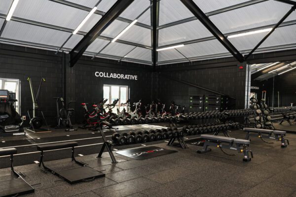 NUFC Academy gym installation